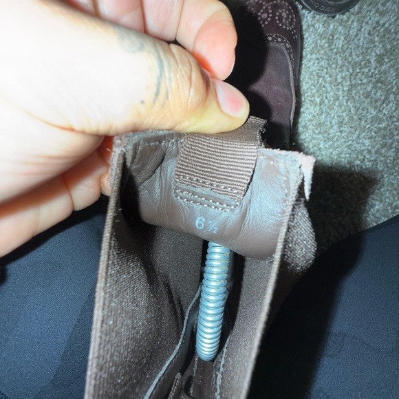 Hogan Dark Brown Ankle Boots - Picture 5 of 9